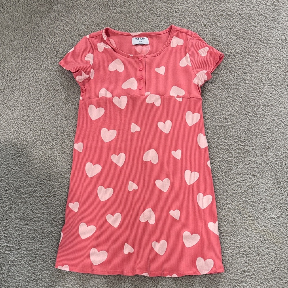 Old Navy Pink Heart dress